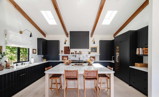 Open kitchen by San Diego architects