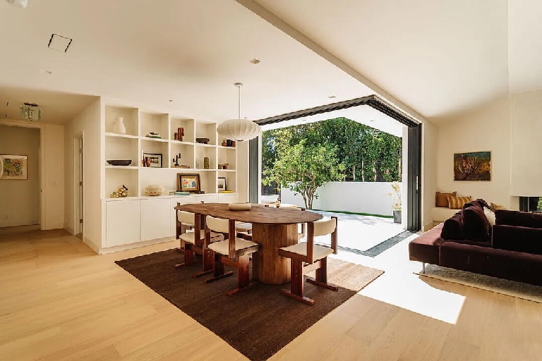 Los Angeles Home Remodel Dining Area