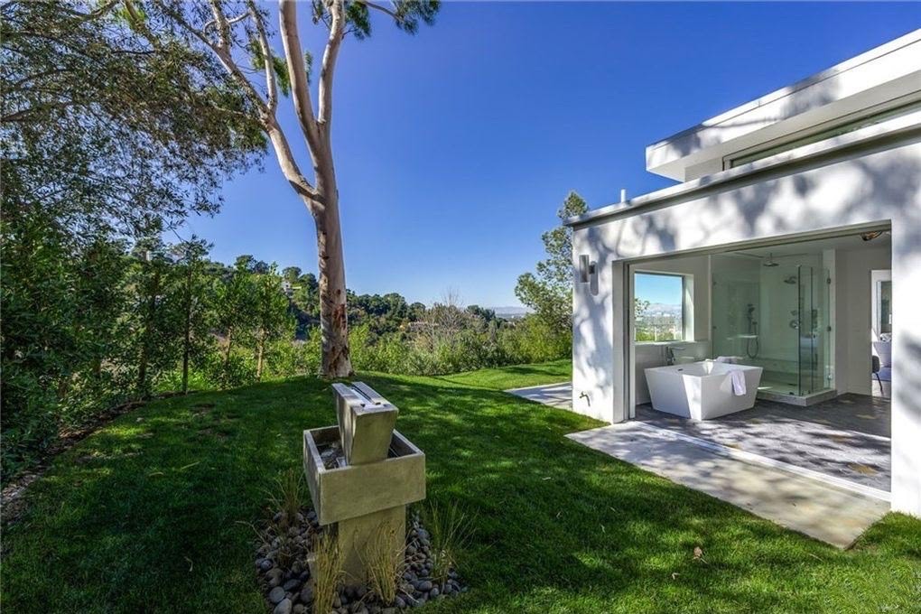 Los Angeles home remodel design plans modern contemporary zen bathroom