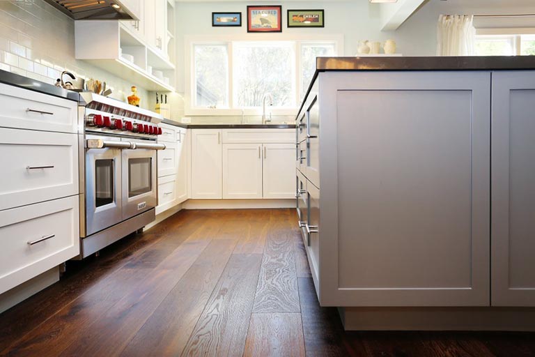Architect plans home remodel kitchen