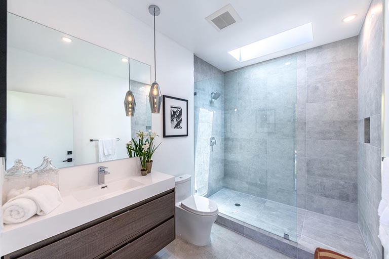 Home design Los Angeles modern contemporary bathroom 3