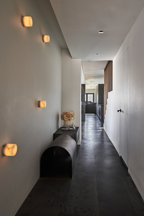 Home design plans contemporary hallway